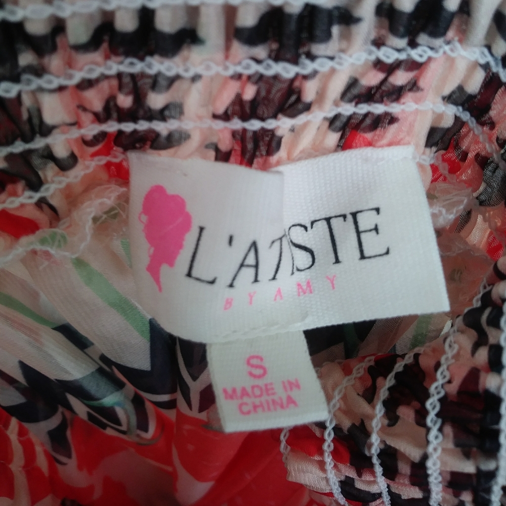L’Atiste Black & Cream Maxi Dress - Picture 7 of 7